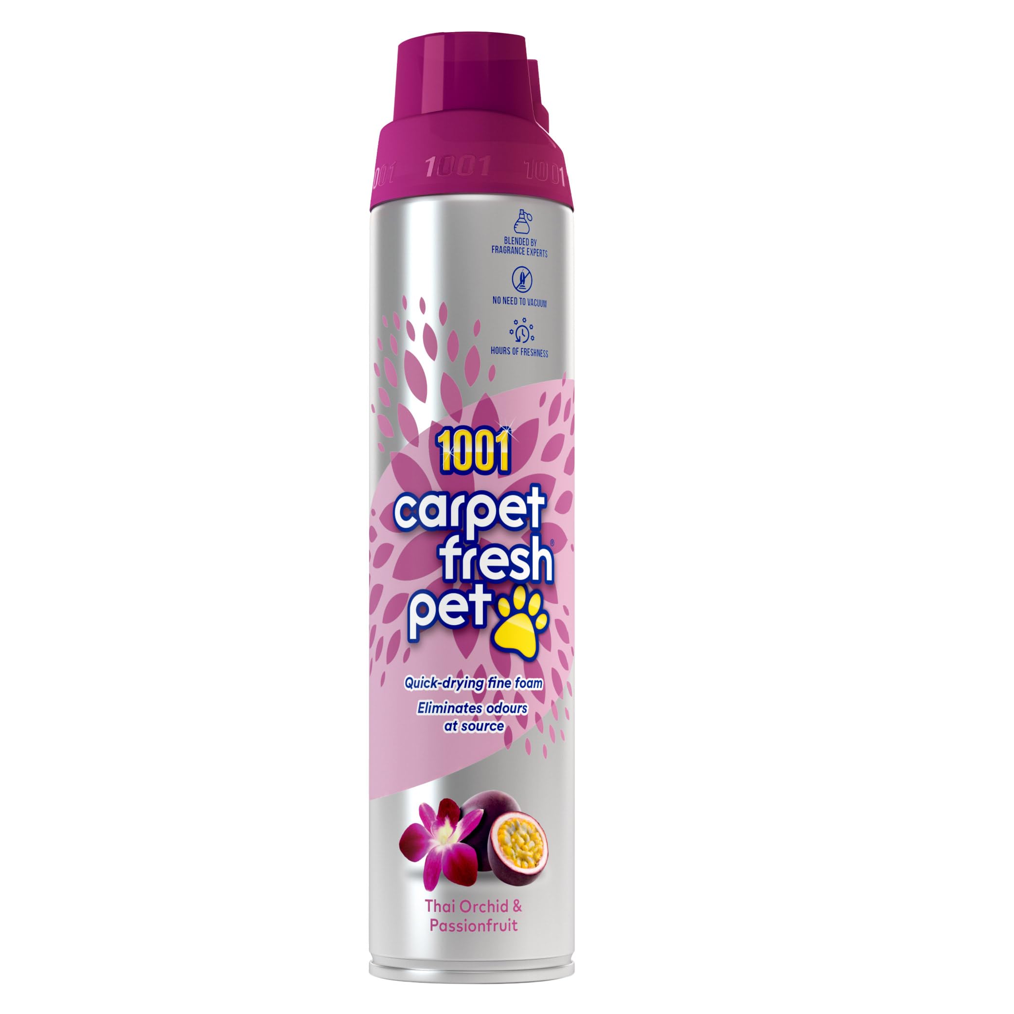 1001 Carpet Fresh Pet - Thai Orchid & Passionfruit - 300ml