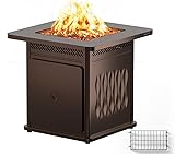 EAST OAK 28'' Propane Fire Pit Table, 50,000 BTU