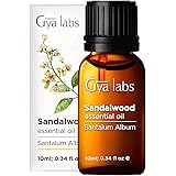 Gya Labs Sandalwood Essential Oils for Diffuser - Natural & Pure Sandalwood Oil - 100% Therapeutic Grade Sandalwood Essential