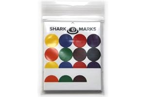 PINBWD Pool Ball Position Marker Stickers for Billiards Practice (Cue Case Pack)