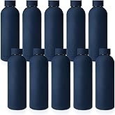 Bokon 10 Pcs Stainless Steel Water Bottle Bulk Valentines Employee Week Gifts School Double Layer Vacuum 17 oz Small Mouth Sport Insulated Metal Teacher Reusable Flask Leakproof Lid