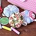 eZAKKA Wrist Pin Cushion Polka Pumpkin Wrist Band Pin Cushions Wearable Needle Pincushions for Sewing (Flowers)