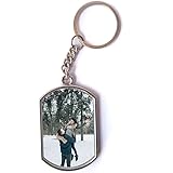 GiftsOnn Personalized Photo Printed Wooden Keychain with 2 rakhi set - (Wooden Square - 1 Sided, Set of 5) Best Rakhi Gift for Brother, Gifts for Rakhi