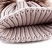 Baby Winter Warm Hat, Baby Newborn Knit Hat Infant Toddler Kid Crochet Hat Beanie Cap Grey