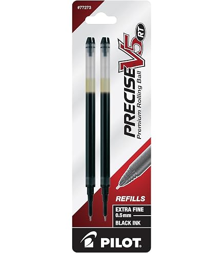 Amazon.com: Pilot Precise V5 Rt, 2 Pens 26062 with 6 Packs of