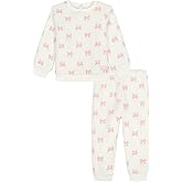 Juicy Couture girls 2 Pc Sherpa Pant Set