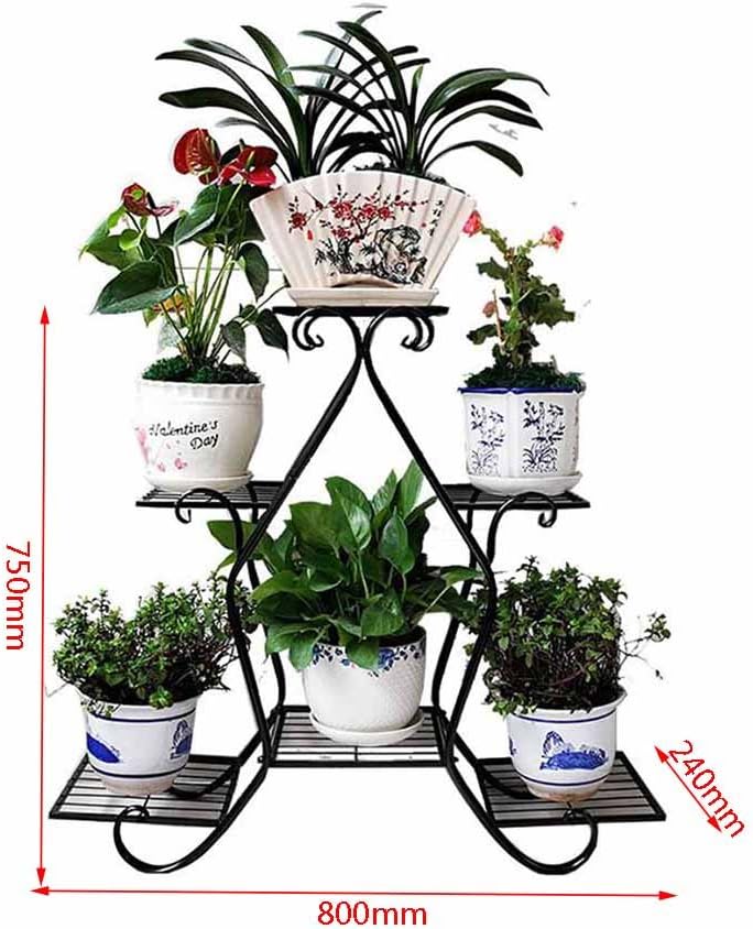 Soporte de exhibición de la flor de la planta 5 macetas Planta de ...