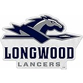 Rico Industries NCAA Longwood Lancers Shape Cut Pennant - Home and Living Room Décor - Soft Felt EZ to Hang