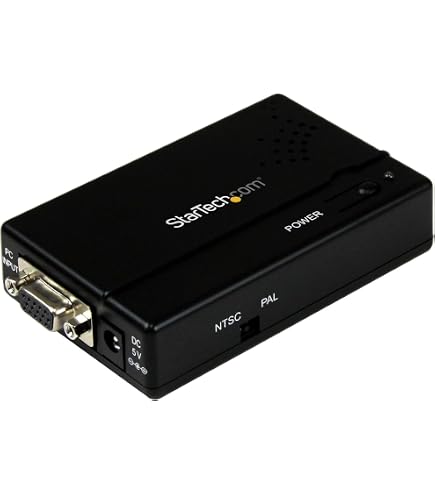 Amazon.com: VideoSecu PC to TV Converter VGA to RCA S-Video Mac