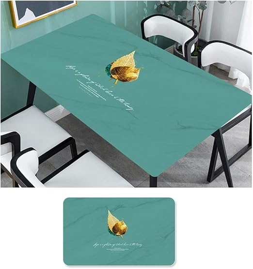 FYZS PVC Table Covers，Office Desk Plastic Tablecloth，for