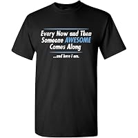 ALLNTRENDS Men's Humor T-Shirt – 'Ew People' Sarcastic Graphic Tee, Cool Fun Shirt - View #10