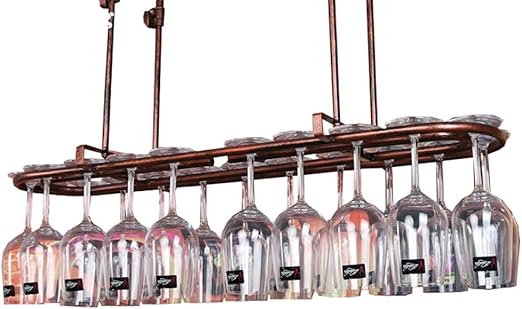 Amazon Com Ljfjj Wine Glass Rack Ceiling Mounted Hanging Ring