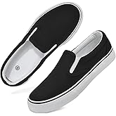 Women's Slip on Canvas Shoes Classic Casual Sneaker, Fashion Sneakers for Walking No Lace Travel