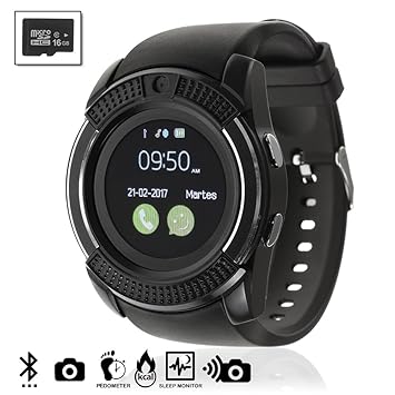 Silica DMV023BLACKSD16 - Smartwatch Bluetooth con sim y ...