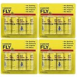 VANKINE Fly Paper Strips,Fly Trap, Fly Catcher Trap, Fly Ribbon, Fly Bait,Fly Catcher Ribbon - 16 Pack