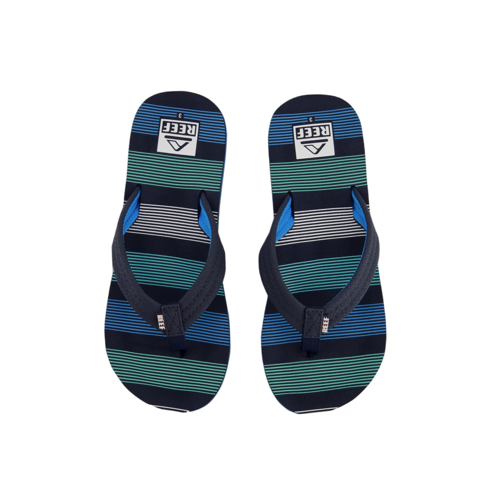 REEF Kids Ahi Unisex-Child Beach Flip Flop, Soft Cushion Footbed, Water Friendly