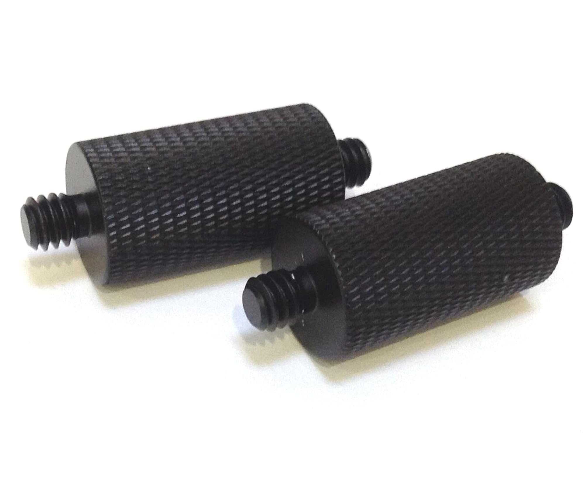 2x Video 1/4 Male To 1/4 Male Camera Micro-phone Tripod Extension Screw Connect-or Adapter Direct Broadcast Live Streaming Bracket Support Fix-ed Extended Screws Photo-graphy Parts Accessories