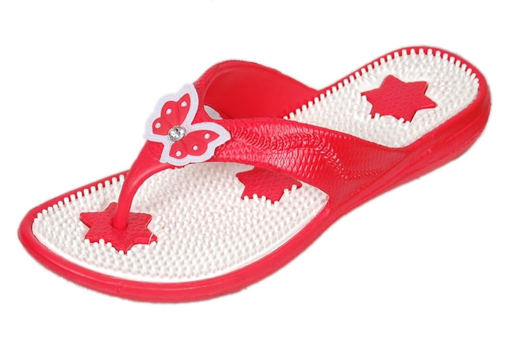 train women's acupressure flip flop slippers