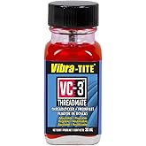 Vibra-TITE VC-3 Threadmate, 30 ml Bottle with Brush Cap Applicator