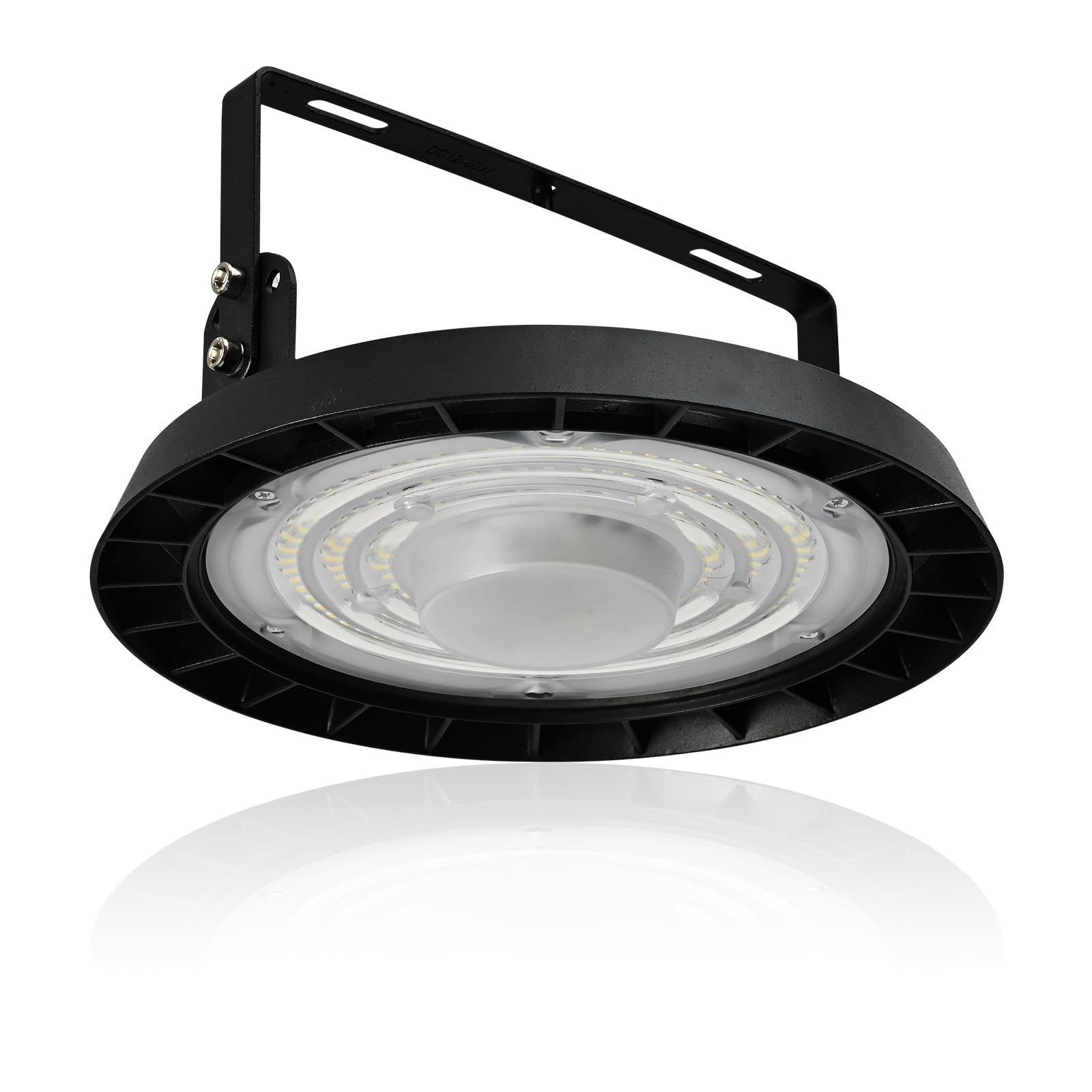 Treoir 100W LED UFO High Bay Light, 10000LM Cold White, IP65 Waterproof, Easy to Install, Industrial Light