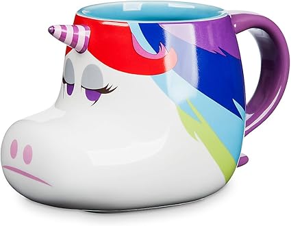 Amazon Co Jp ディズニー インサイドアウト レインボー ユニコーン フィギュアマグ ホーム キッチン