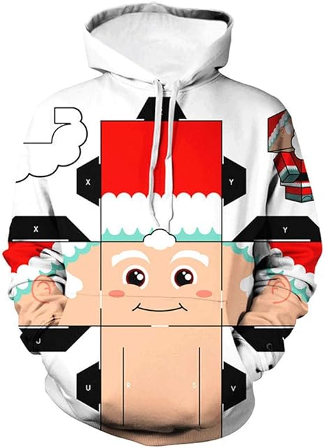 christmas hoodies plus size