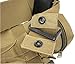 FAMI Fanny Deployment Bag Tactical Waist Pack Small Sling Pack Hand Carry Handlebar Bag-Tan