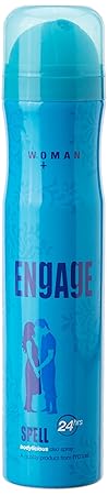 Engage Woman Deodorant Spell, 150ml / 165ml (Weight May Vary)