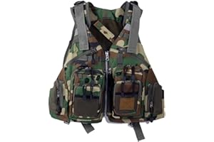 Adjustable Buoyancy Aid for Adults, Snorkeling Kayak Fishing PFD Vest, Lightweight Flotation Device with Storage Pocket, Wate