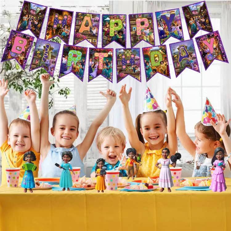 6Pack Disney Encanto Series Figure Toys of Set,Birthday Party Supplies