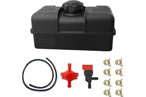 RYTIME 34156A Fuel Tank GAS 4 Quart Compatible with Various Tecumseh 37290 34156 H30 H35 H40 H50 HS40 HS50 HM80 HM100 Engines