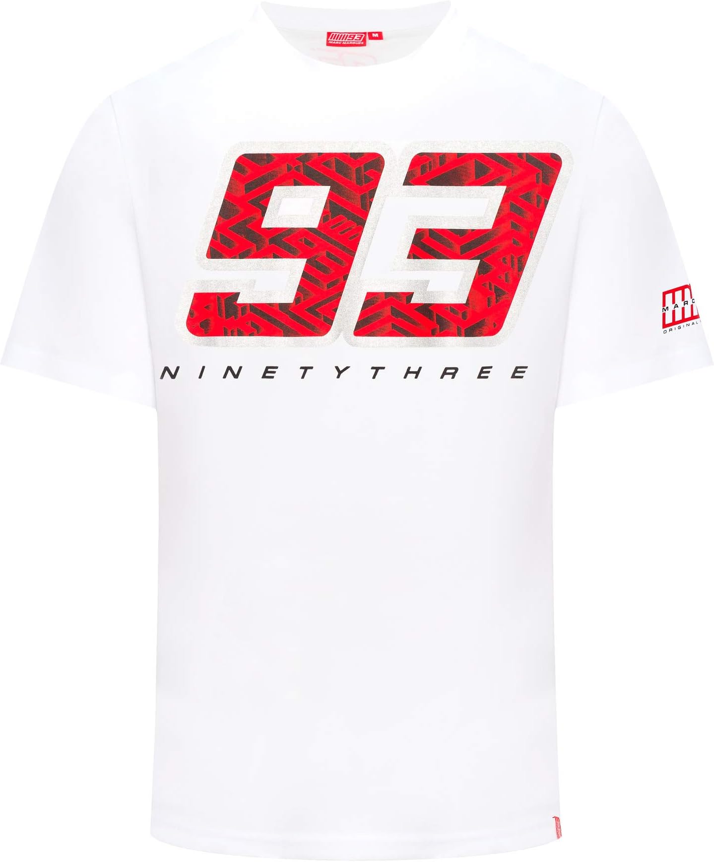 Marc Marquez 2019 MotoGP Mens 93 T-Shirt White 100% Cotton Official Sizes S-XXXL