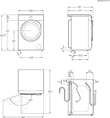 AEG 6000 Series 8kg Washing Machine LFR61844B ProSense TimeSave Extra-Quick view 12
