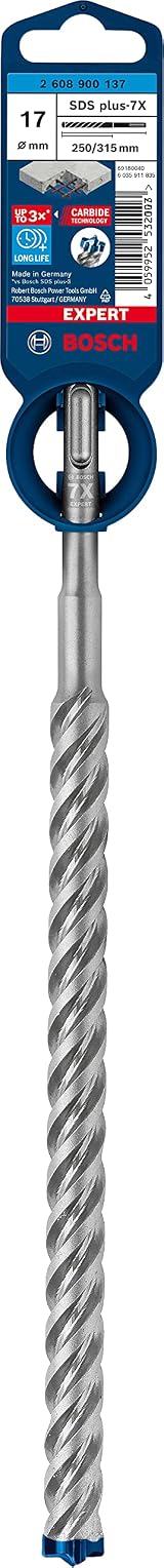 Bosch EXPERT SDS plus-7X Hammer Drill Bit 17 mm x 250 x 315 mm view 2
