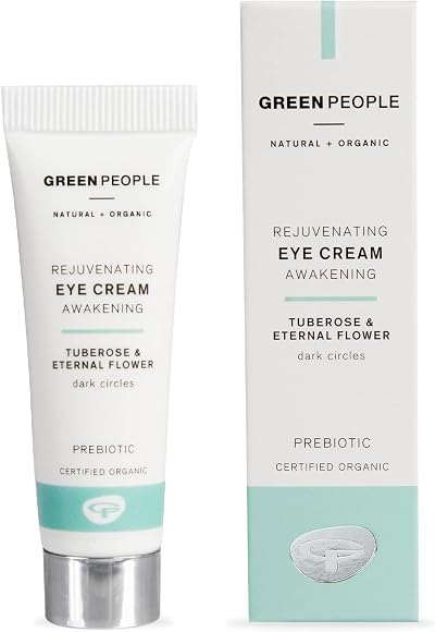 Green People Rejuvenating Eye Cream Organic Dark Circles Puffy Eyes 10ml