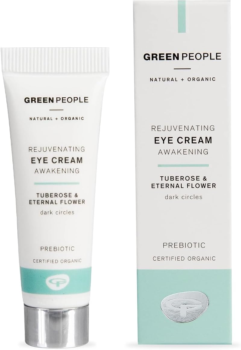 Green People Rejuvenating Eye Cream Organic Dark Circles Puffy Eyes 10ml