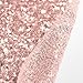PONY DANCE Table Runner Sequins - Sparkling Glitter Decorative Luxurious Table Runner for Event Weddings/Birthday/Christmas and Holidays, 12 x 108 Inches, Pink, 1 PC