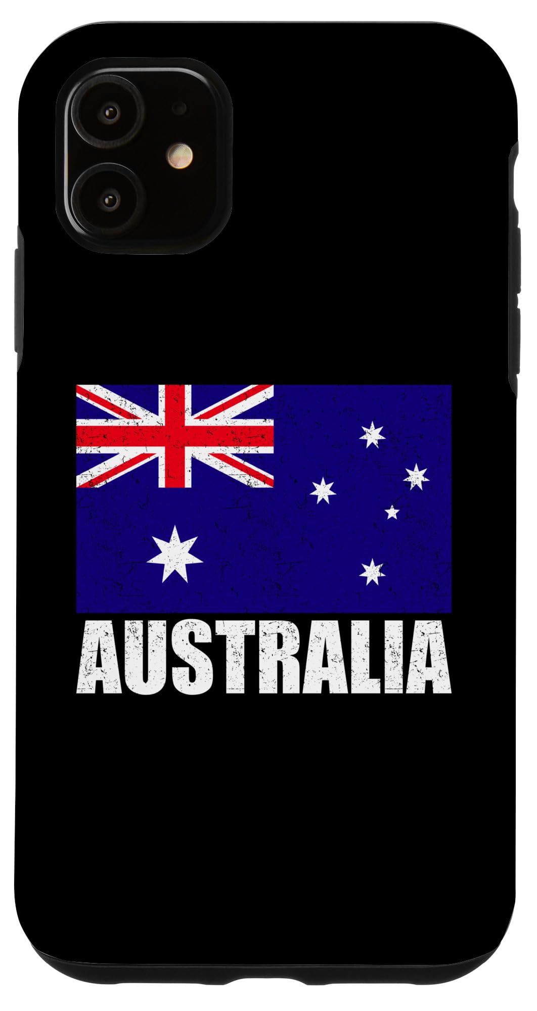 iPhone 11 Australia Flag Grunge Vintage Souvenir Australia Case