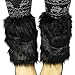Simplicity Women's Soft Furry Boot Cuff Leg Warmers, 6