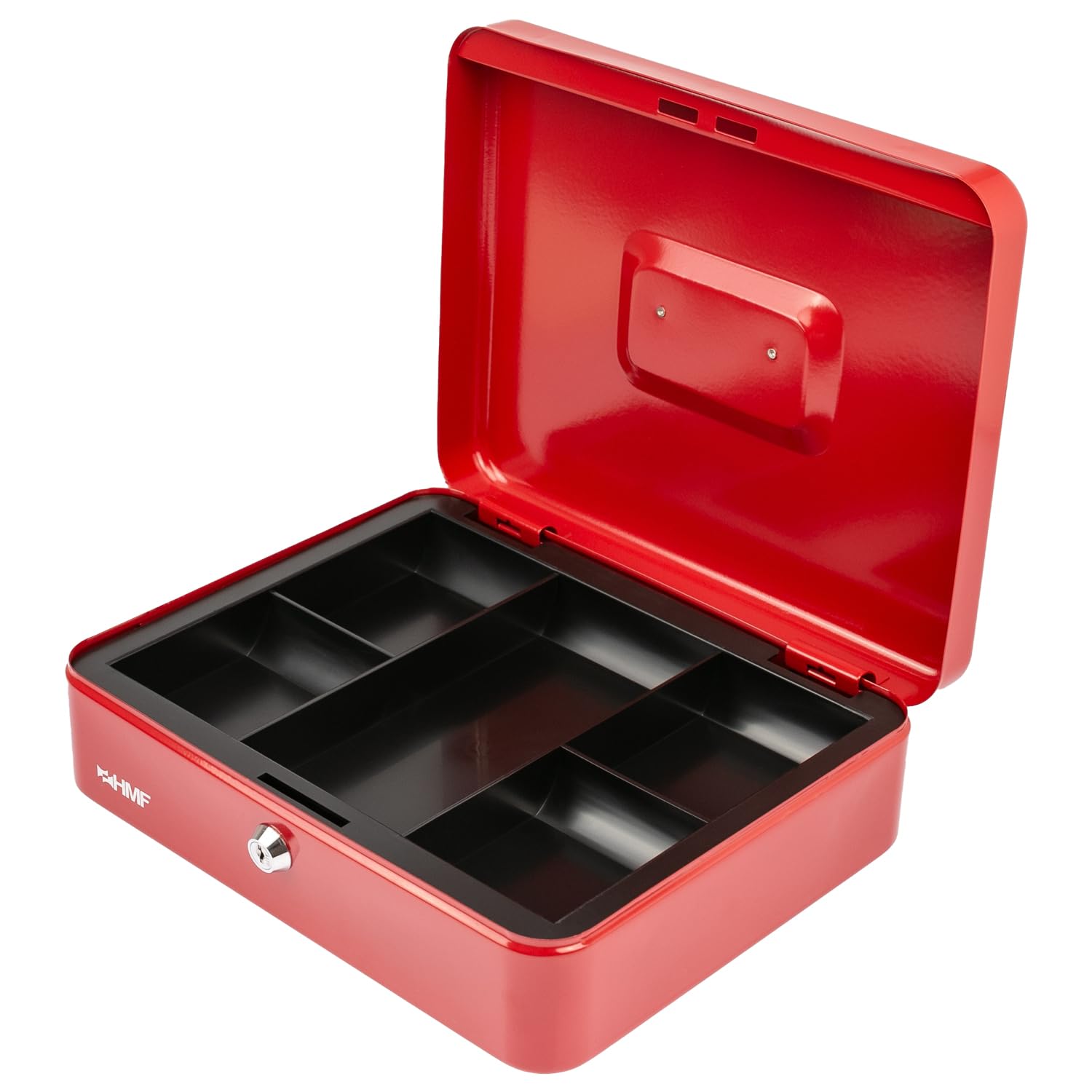 HMF 10130 Cash Box 30 x 24 x 9 cm, red — image 1