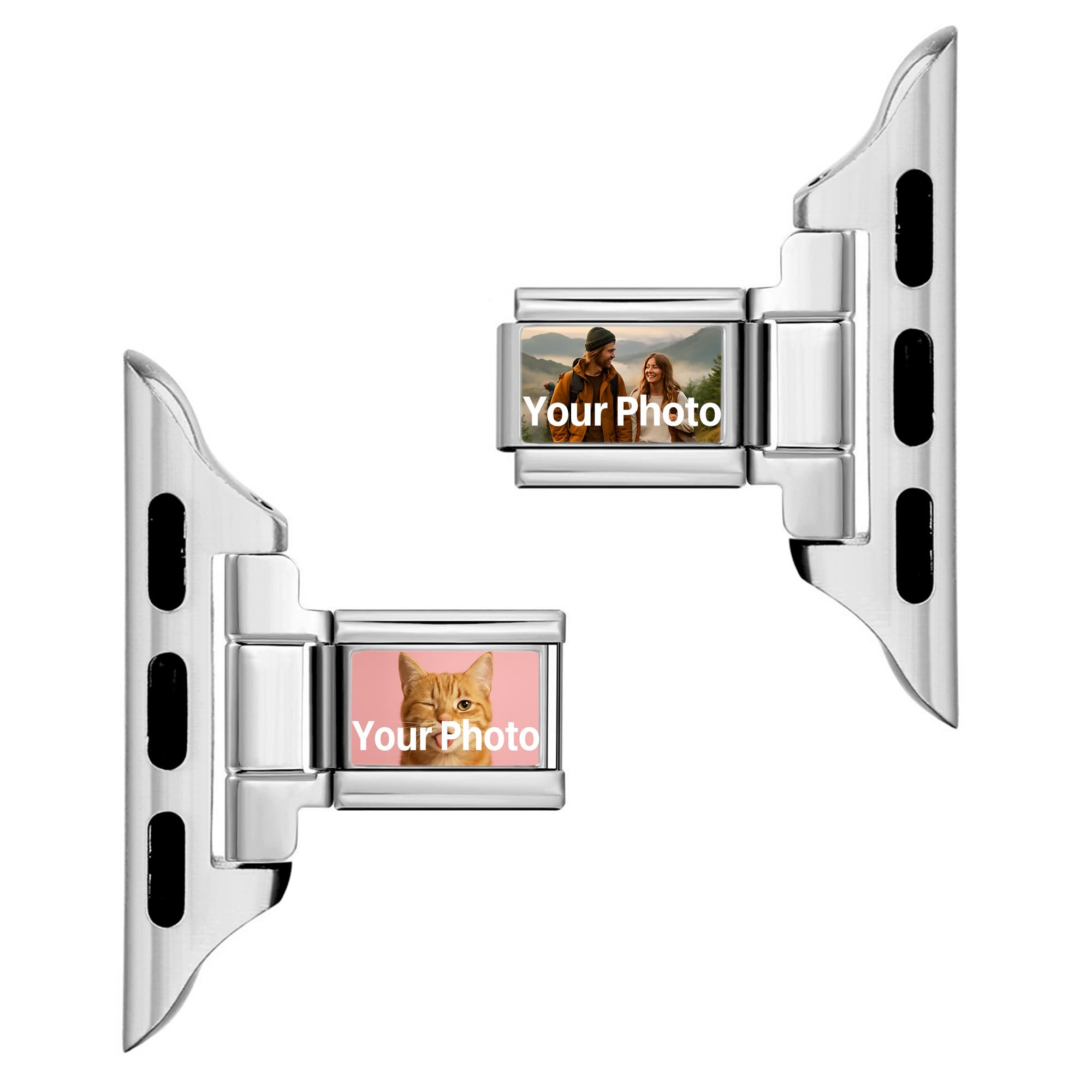 Stainless Steel Star Charm Connector for Use with