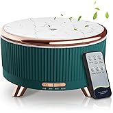 Diffusers for Essential Oils Humidifiers 500ML, Essential Oils Large Room Aromatherapy Diffuser,7 Colors Lights 3 Mist Modes with R/C for Home Office