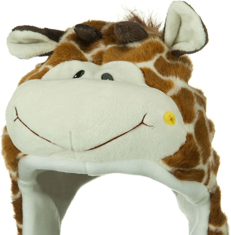 Polyester SW Animal Hat Giraffe W05S67F Clothing