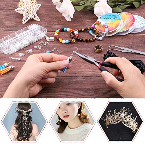 image for Jewelry Making Supplies, Cridoz Jewelry Repair Kit Jewelry Fixing Kit 