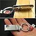 Linwnil Stainless Steel Keyring Security Belt Clip Key Chain,used in sports pants, clothes pockets,belt,Durable Multi-ring Key Holder (4)