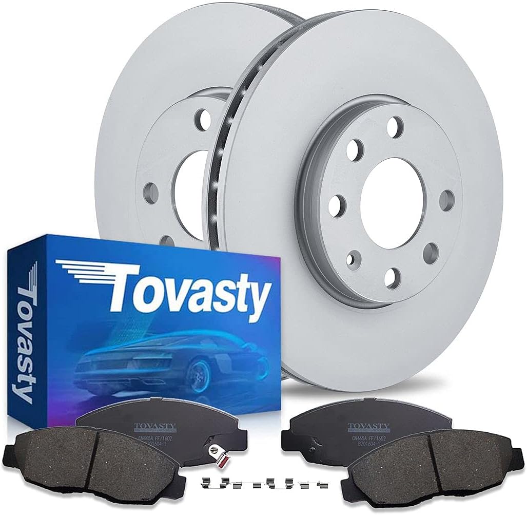 Tovasty Brakes Pads And Rotors Kit For Ford Escape 2013 2016 Rear Break Kit With Hardware Clips Premium Anti Rust Geomet Coated Disc Brake Rotor Ceramic Pads Bk25292040203 Amazon Ca Automotive