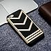 iPhone 5S Case, iPhone SE Case, GoShell Anti-Slip Protective Case Anti-Scratch Flexible [TPU + PC] Cover Case,Hybrid Soft Case for iPhone 5S/iPhone SE (2016) (A-Golden)