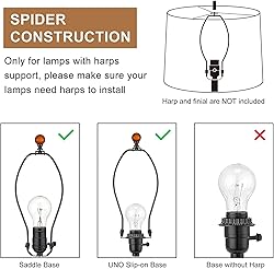 Wankaix lampshades Set of 2, Drum Lamp Shades Set