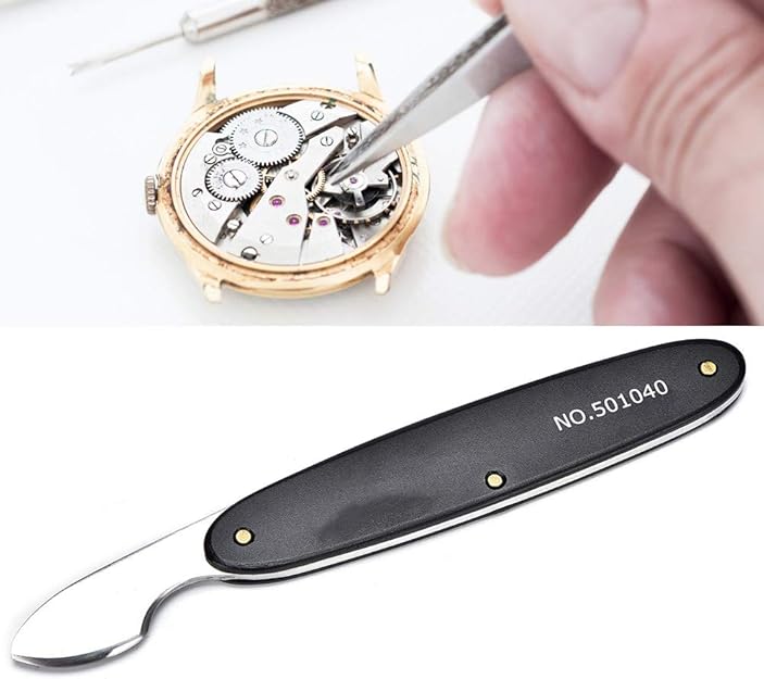 Salmue Watch Case Opener Knife, HighSpeed Steel Watch Opener Back Case