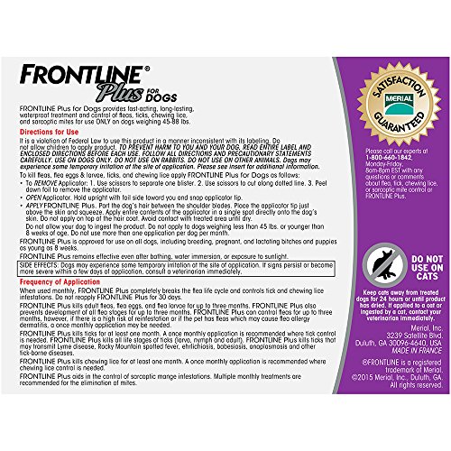 3 Frontline+Large+pounds+Treatment+Doses